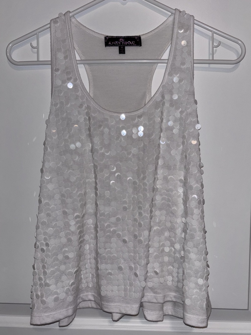 Almost Famous Sequin Tank Top